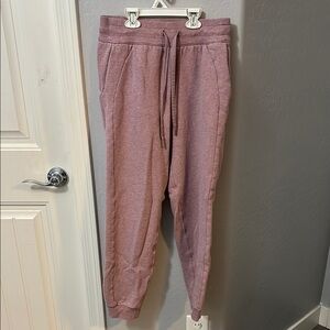 Lululemon Pink Jogger Pants